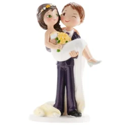 Figura novios guiño 15,5 cm - Dekora