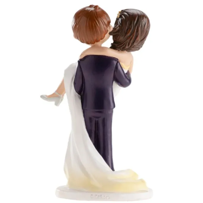 Figura novios guiño 15,5 cm - Dekora