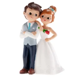 Figura pareja de novios boda 16 cm - Dekora