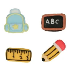 Figuras de azúcar colegio (8) - Sin gluten - Funcakes