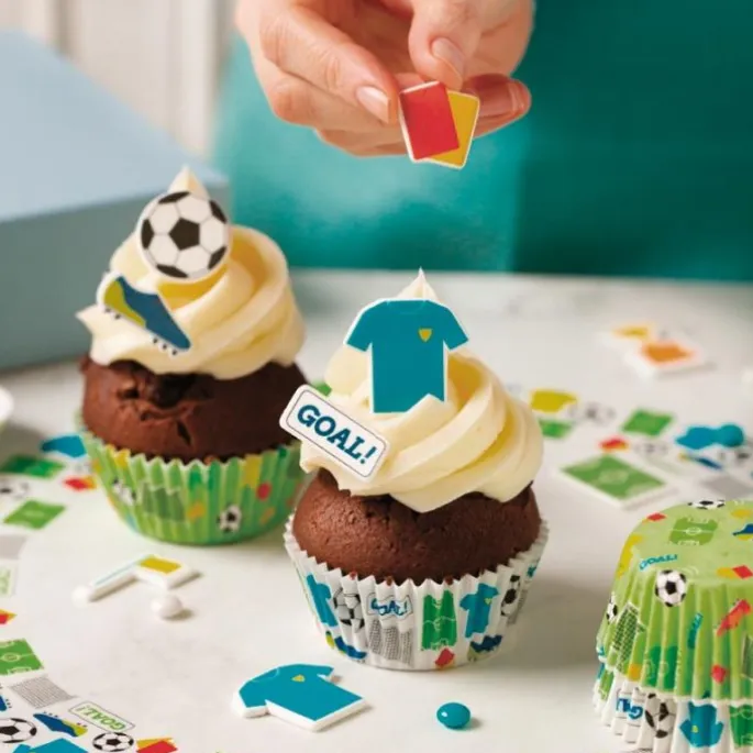 Figuras de azúcar fútbol (12) - Sin gluten - Decora