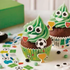 Figuras de azúcar fútbol y caras (24) - Sin gluten - Decora