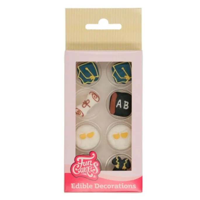 Figuras de azúcar graduaciones (8) - Sin gluten - Funcakes