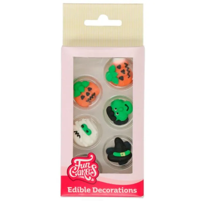 Figuras de azúcar Halloween (12) - Sin gluten - Funcakes
