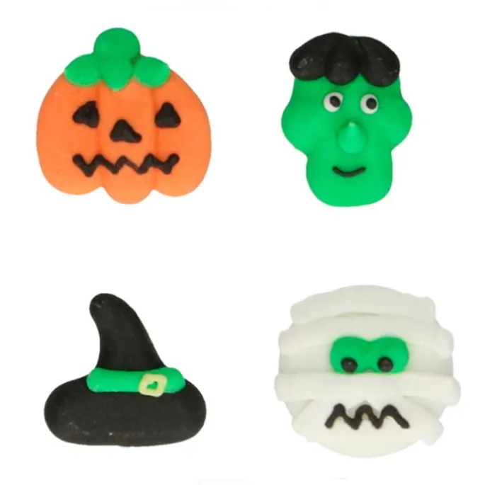 Figuras de azúcar Halloween (12) - Sin gluten - Funcakes