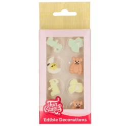 Figuras de azúcar happy baby shower (8) - Sin gluten - Funcakes