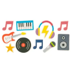 Figuras de azúcar música disco (9) - Sin gluten - Decora