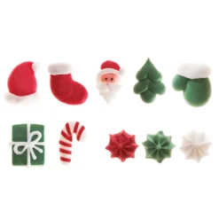 Figuras de azúcar Navidad (24) - Sin gluten - Dekora