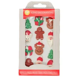 Figuras de azúcar Navidad (12) - Wilton