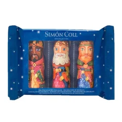 Figuras de chocolate Reyes Magos (3) - Sin gluten - Simón Coll