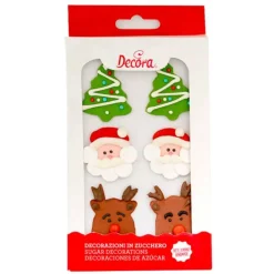 Figuras de navidad de azúcar (6) - Decora