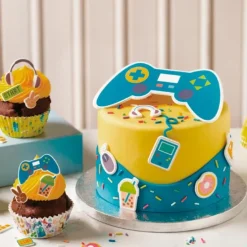 Figuras y topper de azúcar gamer videojuegos (7) - Sin gluten - Decora