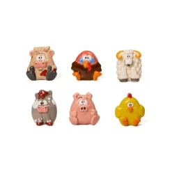 Figurita animalito regordete para roscón de Reyes