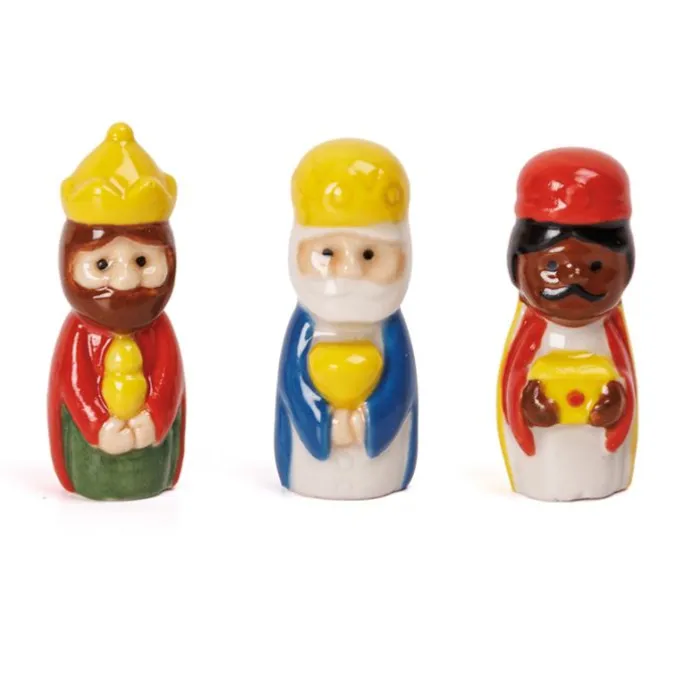 Figurita de Rey Mago para roscón de Reyes - Modelo 9