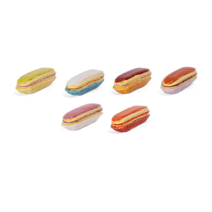 Figurita dulce eclair para roscón de Reyes