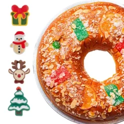 Figurita Navidad 2D para roscón de Reyes - Dekora