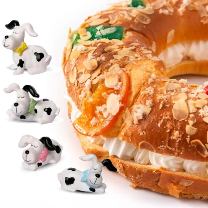 Figurita perrito para roscón de Reyes - Dekora
