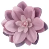 Flor de oblea lirio lila 12 cm - Sin gluten - Dekora