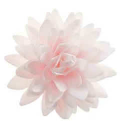 Flor de oblea otoño blanca 12,5 cm - Sin gluten - Dekora
