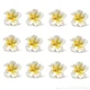 Flores Azaleas blancas y amarillas de azúcar 3 cm (12) - Decora