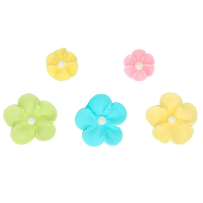Flores de azúcar de colores variadas (32) - Funcakes