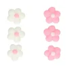 Flores de azúcar pequeñas blancas y rosas (64) - Funcakes