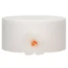 Flores de oblea hortensias blancas 4 cm (18) - Funcakes