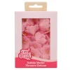 Flores de oblea hortensias rosas 4 cm (18) - Funcakes