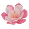 Flores de oblea magnolias rosas 6 cm (6) - Funcakes