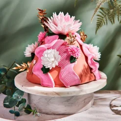 Flores de oblea áster blancas 5,5 cm (14) - Funcakes