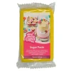 Fondant amarillo eléctrico 250 g - Sin gluten - Funcakes