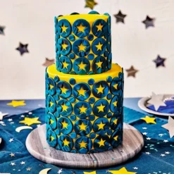 Fondant amarillo eléctrico 250 g - Sin gluten - Funcakes