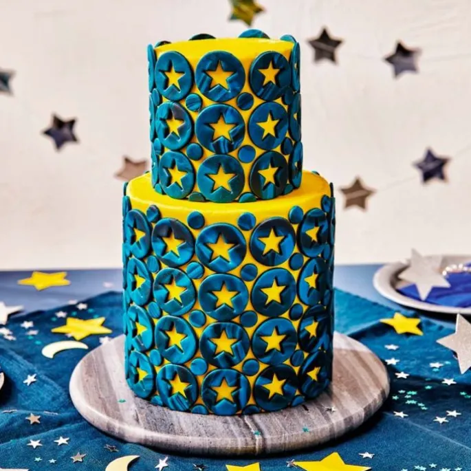 Fondant amarillo eléctrico 250 g - Sin gluten - Funcakes