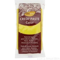 Fondant amarillo 1 kg - Sin gluten - Credipaste