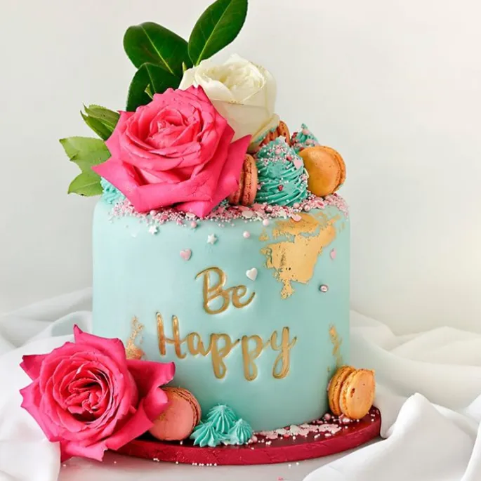Fondant azul bebé 1 kg - Sin gluten - Pastkolor