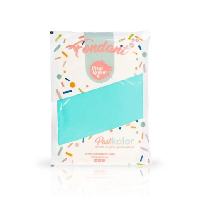 Fondant azul cielo 250 g - Sin gluten - Pastkolor