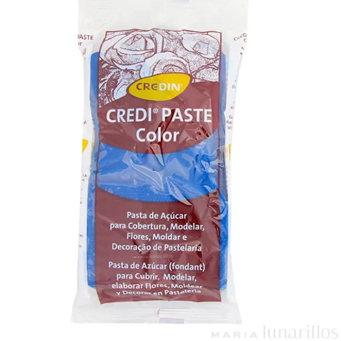 Fondant azul 1 kg - Sin gluten - Credipaste