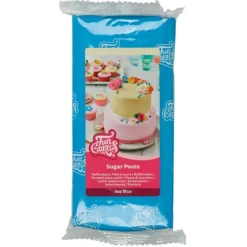 Fondant azul 1 kg - Sin gluten - Funcakes