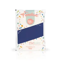Fondant azul marino 250 g - Sin gluten - Pastkolor