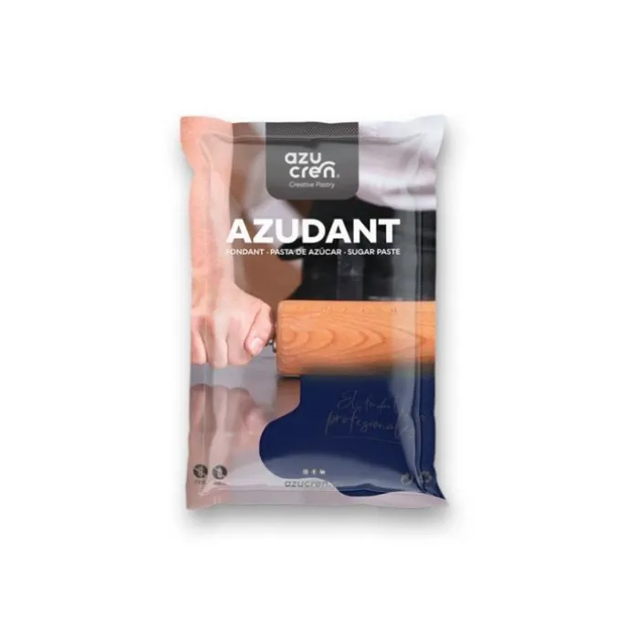 Fondant azulón Azudant 250 g - Sin gluten - Azucren