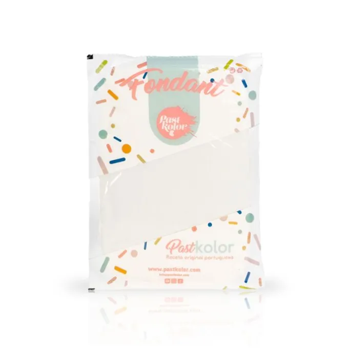 Fondant blanco 250 g - Pastkolor