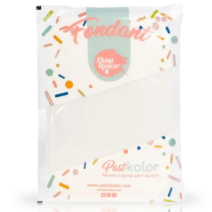Fondant blanco 2,5 kg - Pastkolor