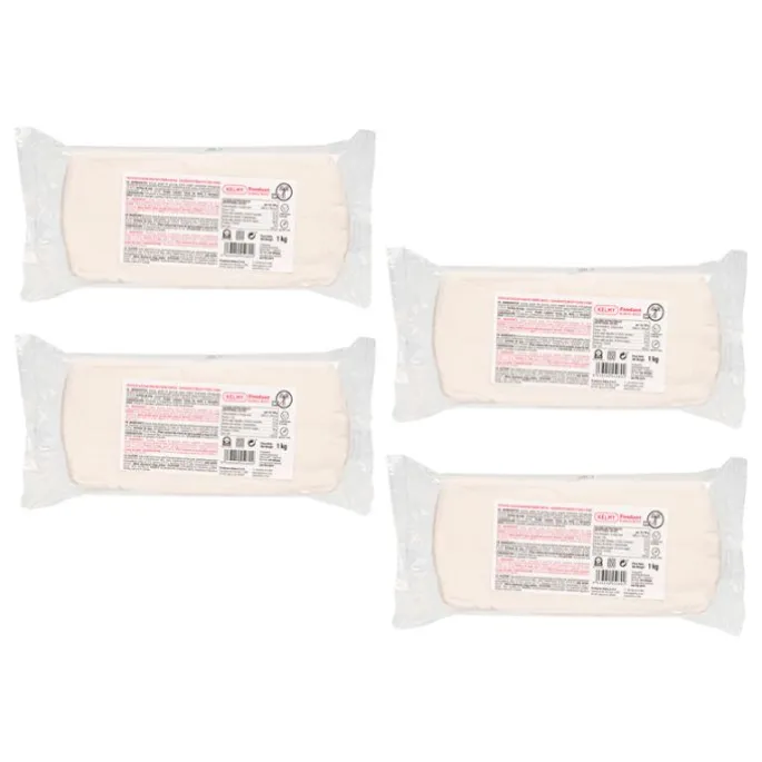 Fondant blanco 4 kg - Sin gluten - Kelmy