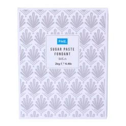 Fondant blanco 2 kg - Sin gluten - PME