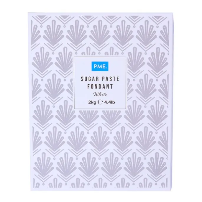 Fondant blanco 2 kg - Sin gluten - PME