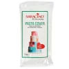 Fondant blanco Pasta Cover 1 kg - Sin gluten - Saracino
