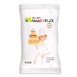 Fondant blanco sabor limón 1 kg - Sin gluten - SmartFlex