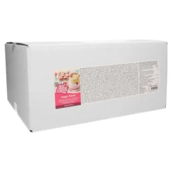 Fondant blanco sabor vainilla 12,5 kg - Sin gluten - Funcakes