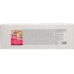 Fondant blanco sabor vainilla 5 kg - Sin gluten - Funcakes