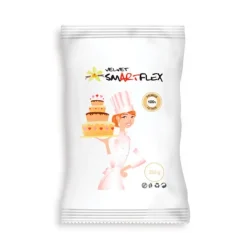 Fondant blanco sabor vainilla 250 g - Sin gluten - SmartFlex